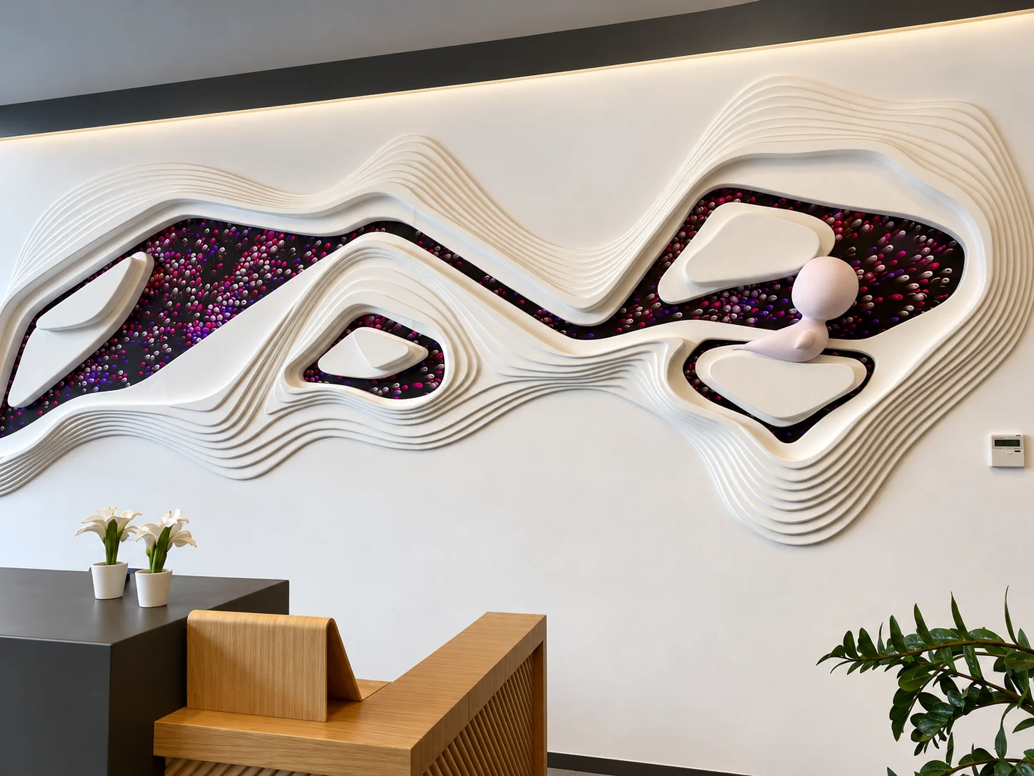 Nest — Nest — reception lobby, Meta Open Arts